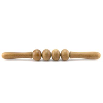 China Body Anti Cellulite Wooden Massage Body Massager Carve Roller Tool Massager Health Relax Therapy Fitness Yoga for sale