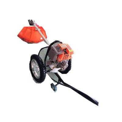 China Manufacturer 2-Stroke Professional Hand Push Electric Lawn Mower With Wheels for sale