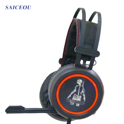 China Quality Assurance Computer Earphones Gaming Comfortable A6 Wearing Headset With MIC Video Game Accessories for sale