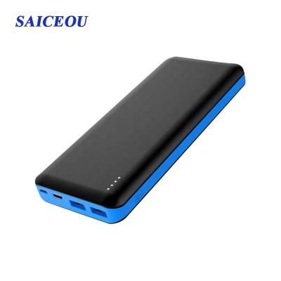 China Universal Quick Charger QC3.0 & PD Type-C Input High Capacity Charging Power Bank 20000mAh & Micro-USB Interface for sale