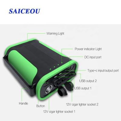 China 20000mah High Power Fast Power Bank Large Portable Battery Charger Support Charging Power Bank 100000mah for sale