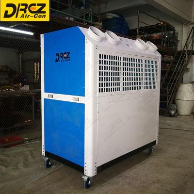 China 8ton/10HP Drez new remote control outdoor commercial portable evaporative air conditioner LED display for marquee for sale