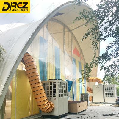 China Outdoor Event 30ton AC For Sport Dome Tent 36hp Tent Air Conditioner With Air Ducts for sale