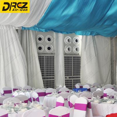 China Outdoor Event 15 Ton Tent Air Conditioner For Large Temporary Outdoor Wedding Marquee Party Tent With Air Conditioner for sale