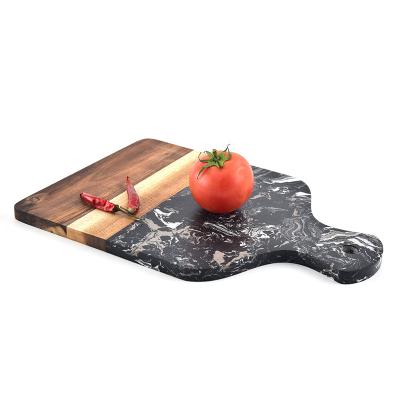 China Sustainable Slate Cheese Board Cheese Cutting Board Marble Cheese Board for sale