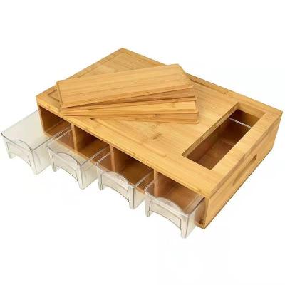 China 2pcs Bamboo Wood Serving Trays For Rectangular Large Fruit Tray Party Food Tray Acacia Wooden Dishes Best for sale