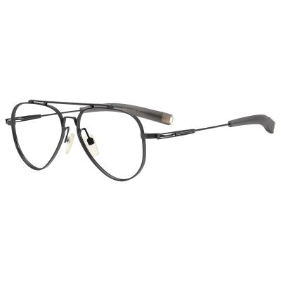 China Titanium Toad Frame Eyeglasses Fashion Optical Frames Designer Popular Popular Style Frames Pilot Style for sale