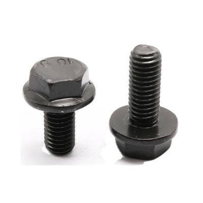 China For Automobiles Carbon Steel M6 M8 M10 10.9 Grade Outer Hexagonal Flange Bolt For Automobiles for sale