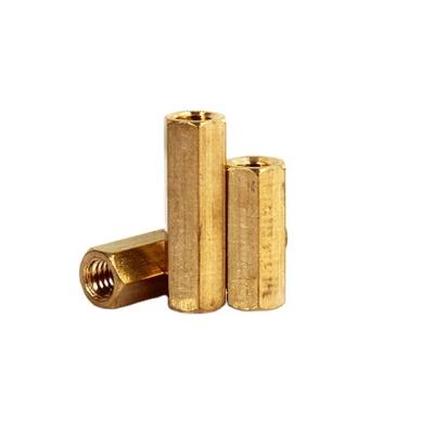 China Pan M3 M4 Double Pass Hexagonal Column Cavity Insulation Column Lengthened Connecting Nut for sale