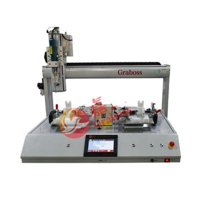 China Building material shops four-axis desktop linkage air-blasting high-efficient convenient automatic safety screw machine universal for sale