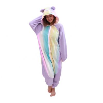 China New Style QUICK DRY Panda Pajamas Onesie Unicorn Colorful Breathable Warm Animal Costume for sale