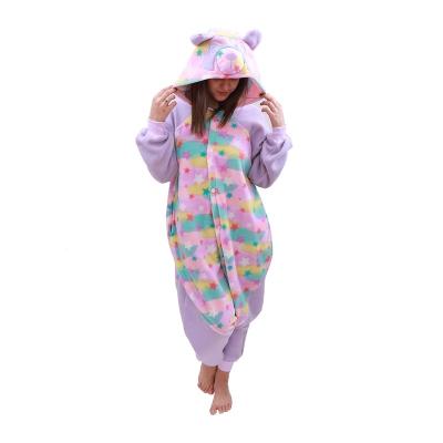 China Wholesale Custom QUICK DRY Plus Size Fleece Animal Pajamas Star Panda Onesie With High Quality for sale