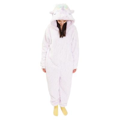 China Animal Unicorn Sleepwear Women's Sung Fit Costume Catton Oneise QUICK DRY One Piece Pajamas for sale