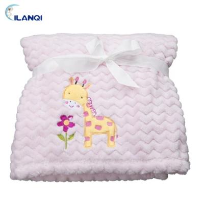 China Hot Selling Anti-pilling 100% Polyester Flannel Fleece Baby Blanket For Kids for sale