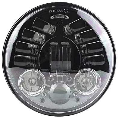 China NEW WIND 5.75 Inch H/W Beam LED Headlight With Integrated Turn Signals For Harley Davidson NW-HL12 for sale