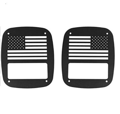 China Decorative Cowboy TJ Tail Light Movie Jeep Altercation-R TJ Tail Light Covers Compatible Jeep TJ Altercation-R 1997 UHIY8H2006 Tail Light Guards for sale