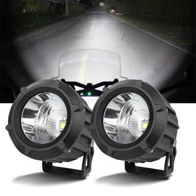 China High Quality Motorcycle Lighting System 2Pcs 25W 6000K LED Spot Beam Driving Fog Work Light For Off Road Pickup Truck Motorcycle 4 for sale