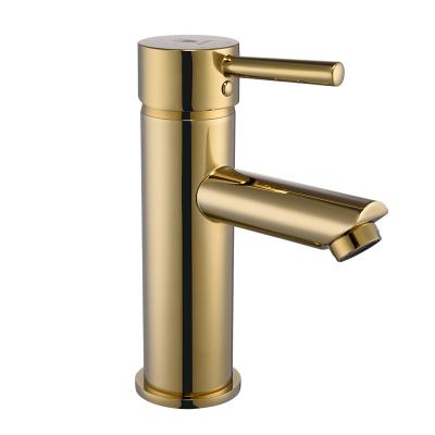 China Gold metered bathroom faucet hot and cold banheiro de Para de monocomando de torneira faucets HIMARK basin toilet faucets for bathroom antique for sale