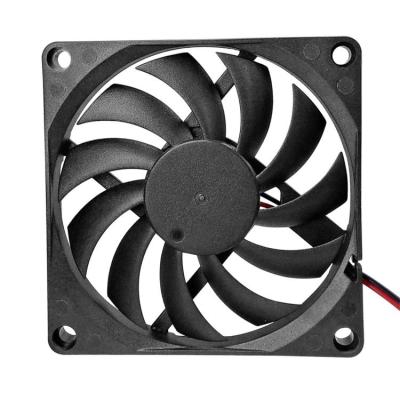 China 8010 Household Appliance 12V Brushless Fan For Reprap3D Printer Parts DC Cooler 80x80x10mm Plastic Fan for sale