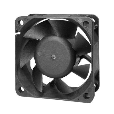 China Home Appliance Three Lines 60x60x25mm DC Fan 6025 12V 24V Brushless Silent Fan For Fanuc System for sale