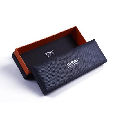 China Custom Brand Label PU Necklace Jewelry Packaging Design Leather Outer Cardboard Box Set With Insert Logo for sale