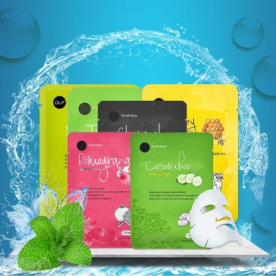 China Hot Customsized Moisturizer Tighten Skin Care Sheet Mask Korean Herbal Extract Whitening Facial Mask for sale