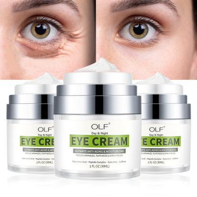 China Organic Moisturizer Private Label Vegan Eye Cream Anti Wrinkle Anti Aging Dark Circle Removal Under Eye Cream for sale