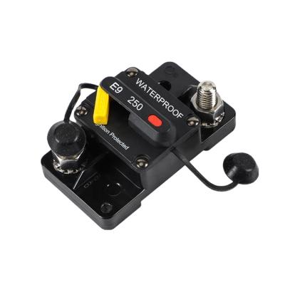 China E9S Manual Reset Bimetal Automobile Low Voltage Thermal Circuit Breaker 2 for sale