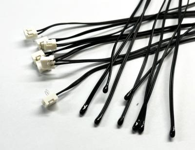 China De Thermistor van Mini Epoxy Precision NTC met de Tweeling Geïsoleerde Lood van pvc Te koop