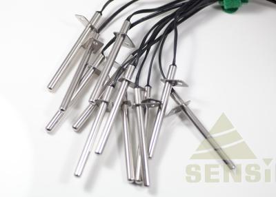 China Flange Type NTC Temperature Sensor , Durable Thermistor Temperature Probe for sale