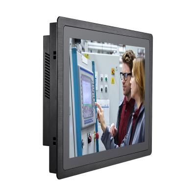 China Aluminum Alloy Industrial Automation Win10 Touch Monitor J1900 IP65 Front Panel 21.5 Inch Embedded Touch Screen for sale