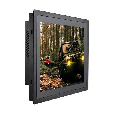 China Aluminum Alloy 15 Inch Panel Mount LCD Monitor J1900 Window Tablet Wall Mount Industrial Touch Screen for sale