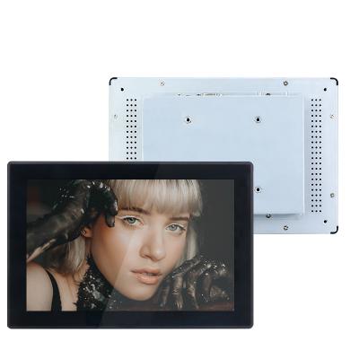 China Industrial Application 10.1 Inch IPS Touch Screen Monitor Vending Machine Touch Monitor Embedded In Wall Mount Open Frame Metal Digital Signage for sale