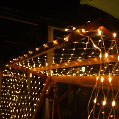 China Outdoor Christmas Festival Decoration 1.5x1.5m/2x2m/3x2m/6x4m Led String Fairy Mesh Net Lights For Christmas Party Wedding Decoration for sale