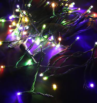 China APP Controlled Waterproof  LED Copper Wire String Lights For Tree Ind for sale