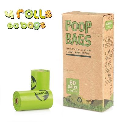 China Viable biodegradable dog poo bags for sale