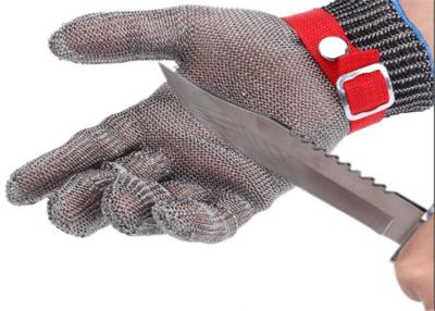 China 304 316 Stainless Steel Chainmail Cutting Glove For Meat Process And Butcher for sale