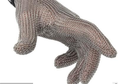 China Cut Proof Stab Resistant Stainless Steel Mesh Hand Glove For Meat Processing for sale