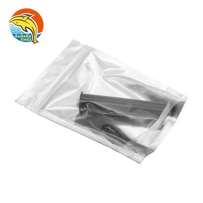 China Custom Printed Reusable Ziplock Bag Plastic Seal Holder Moisture Proof Up Pocket Silver Zip Lock Mylar Bags For Food Storage for sale