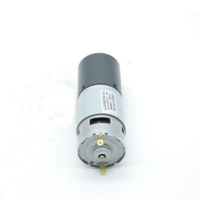 China Lärmarmer Bürsten-Gang-Motor 42mm NEMA-17 DC-24V mit Getriebe1:36 138Rpm 0.75A zu verkaufen