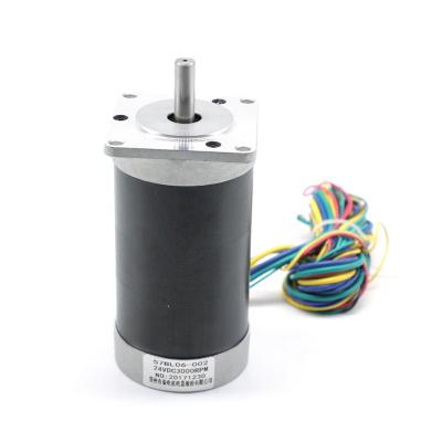 Chine rendement élevé de 24V Mini Brushless Motor 3000RPM 0.44nm 138W 57BL06 002 à vendre