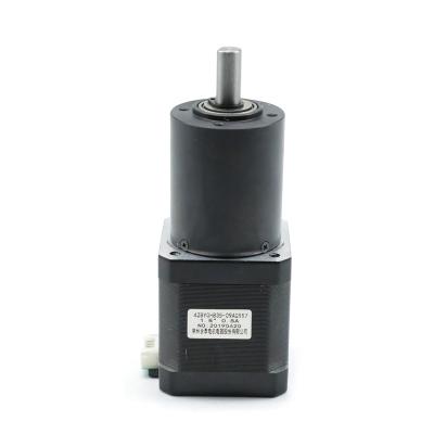 Chine 42mm 12v 2 boîte de vitesse planétaire de moteur pas à pas de fil de la phase 4 4,4 kilogrammes de cm N 1,78 M à vendre