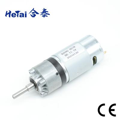 China Kompakter Bürstengetriebemotor 36PG Low Noise Nema 14 24 V Übersetzung 1:25 zu verkaufen