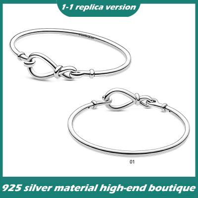 China Vintage 925 Sterling Silver Eternal Mother's Day Series Symbol Bracelet Suitable For Original Bracelet DIY Accessories for sale