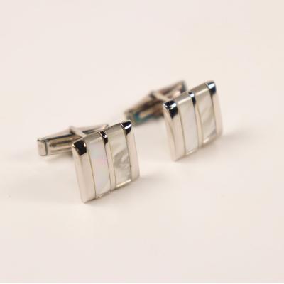 China New Factory Price Designed Sterling Silver Custom Made 925 Silver Initial Cufflinks For Business Men Personalized Cufflink for sale