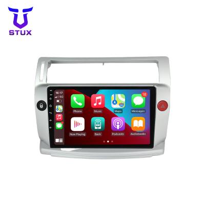 China Android 11 IPS DSP 4G SIM Car Radio TV/mp3/SWC/DVR/DVR/SWC/DVR DVD Player For Citroen C4 2005 2006 2007 2008 6 Stereo 128GB WIFI GPS BT Rentals for sale