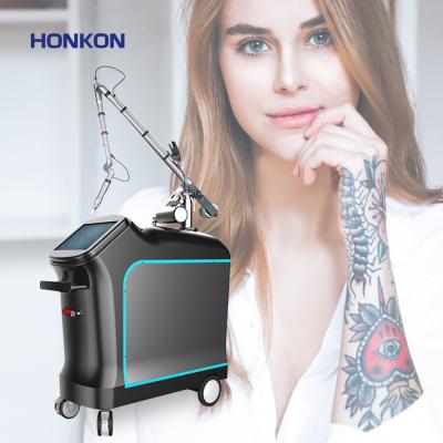 China Dye Removal HONKON Large Laser Picosecond Laser Skin Rejuvenation Picosecond Tattoo Remvoal Machine for sale