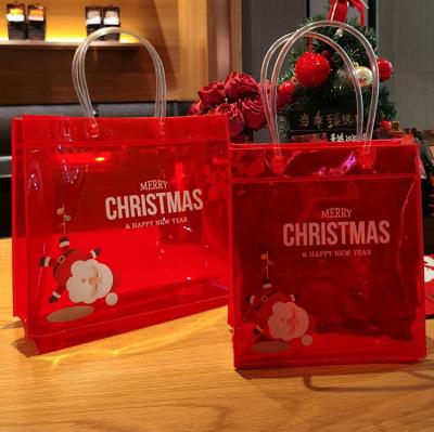 China Fashionable Hot Plastic Jelly Christmas Thanksgiving Organizer Bags Wedding Gift Wrapping Bag Shopping Gift Packing PP Bag for sale