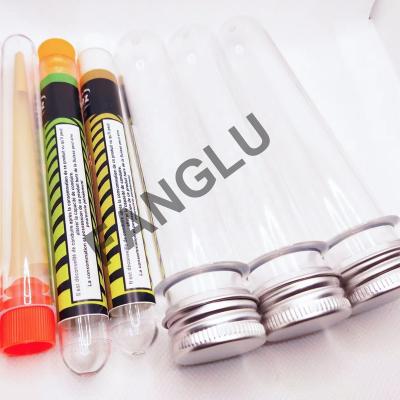 China Eco-Friendly King Size Re Plastic And Free Smell Proof Glass Test Tubes Test Tubes Glass Roll Holder Box for sale