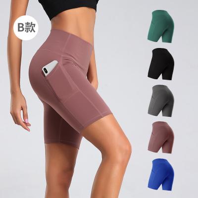 China QUICK DRY Narrow Running Yoga ABCD Gym Styles Workout Biker Shorts Women for sale